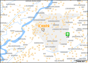 map of Ichhra