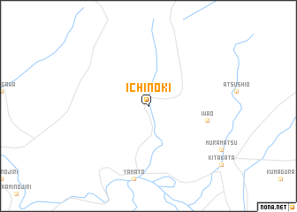 map of Ichinoki