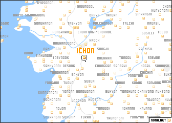 map of Ich\