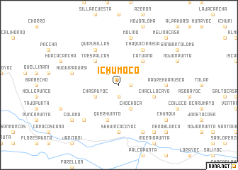 map of Ichumoco