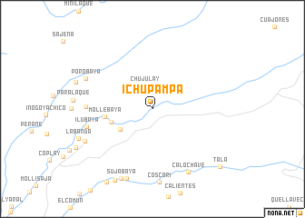 map of Ichupampa