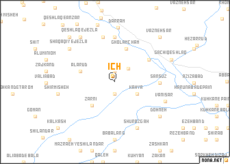 map of Īch
