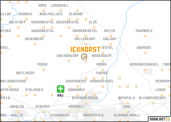 map of Ickhorst