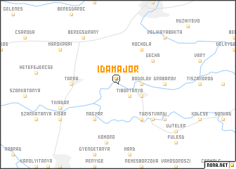 map of Idamajor