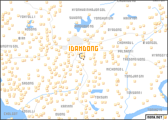 map of Idam-dong