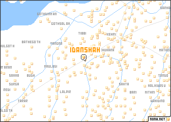 map of Idan Shāh