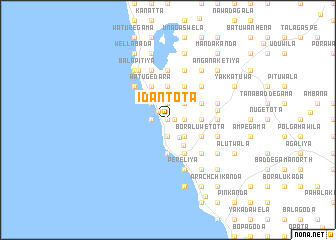 map of Idantota