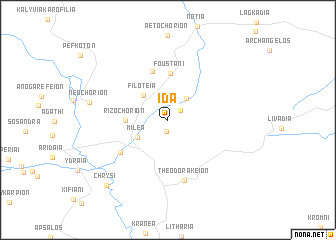 map of Ída