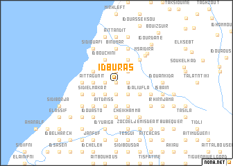 map of Id Burás