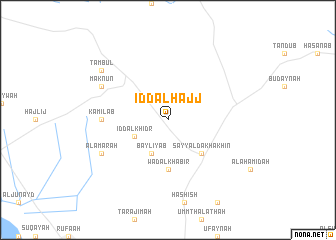 map of ‘Idd al Ḩājj