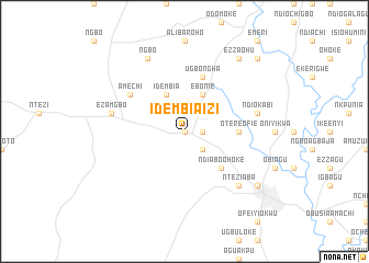 map of Idembia Izi