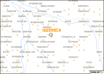 map of Idermach