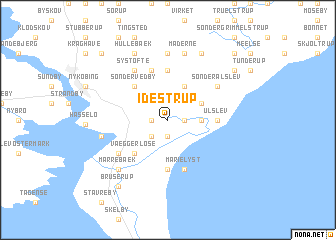 map of Idestrup