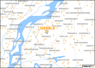 map of Īdewāla