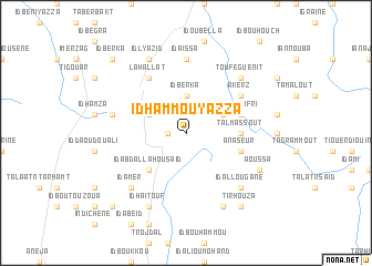 map of Id Hammou Yazza