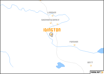 map of Idington