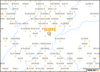 map of Idiope