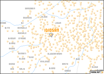 map of Idi Osan
