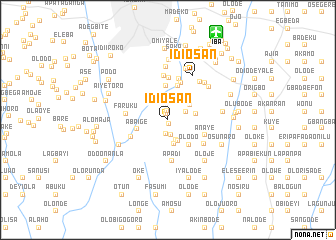 map of Idiosan