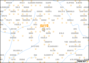 map of Idiya