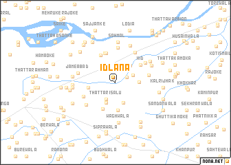 map of Idlāna