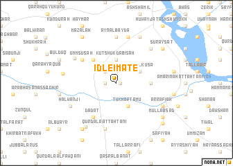 map of Idleïmâte
