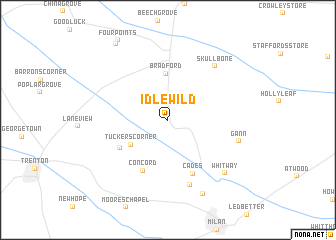 map of Idlewild