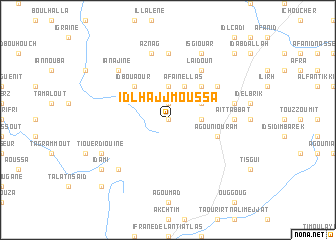 map of Id Lhajj Moussa