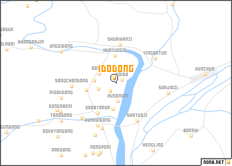 map of Ido-dong