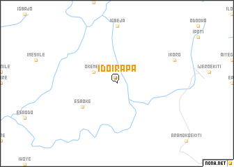 map of Ido Irapa