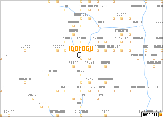 map of Idomogu