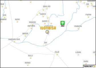 map of Idon Bisa