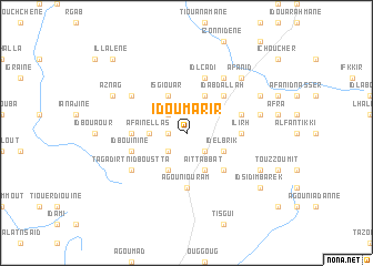 map of Id Ou Marir