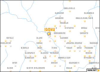 map of Idowu