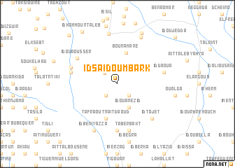 map of Id Saïd Ou Mbark