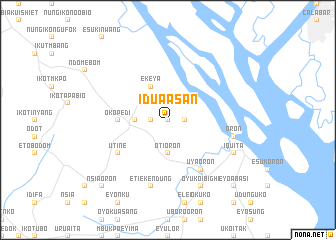 map of Idua Asan