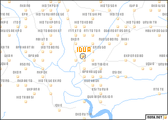 map of Idua