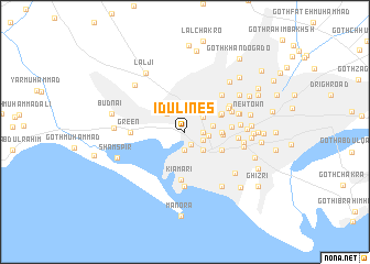 map of Īdu Lines