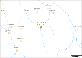 map of Idunga