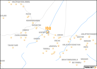 map of Īdū