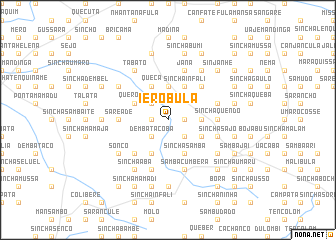 map of Ierobula