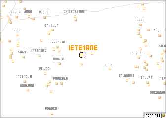 map of Ietemane