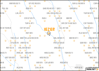 map of Iezer