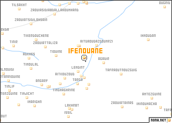 map of Ifenouane