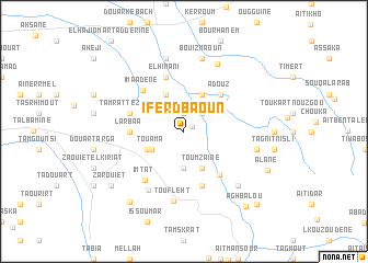 map of Iferd Baoun