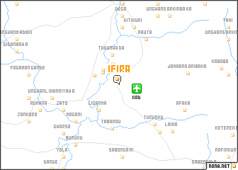 map of Ifira