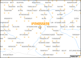 map of Ifrhassene