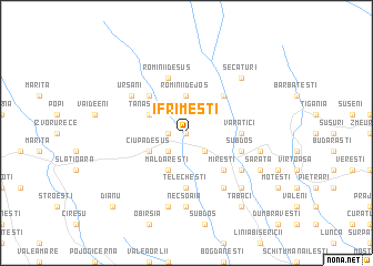 map of Ifrimeşti