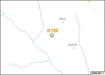 map of Iftoa