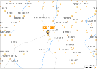 map of Igafaïn